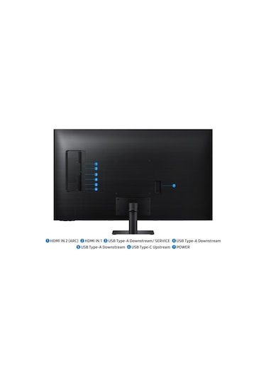 Samsung M7 M70F 43 4K 60Hz ( USB+ HDMI+WİFİ+Bluetooth) Yapay Zeka Destekli Akıllı Smart Monitör LS43FM700UUXUF