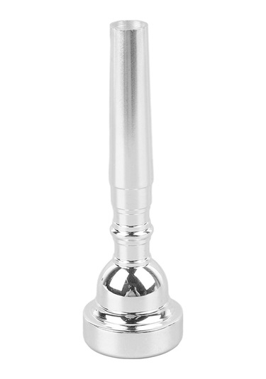 Hfambition Gümüş Renkli Metal Trompet Ağızlığı 3c - Yüksek Hassasiyetli, Dayanıklı Ve Evrensel Uyumlu Enstrüman Aksesuarı