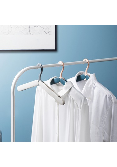 Konesam Yolculuk İçin Katlanabilir Abs Oyak, Kayma Engellli Ev Ve Seyahat Çamaşırı Asma Aleti, Uzun Ve Kısa Giyim İçin Çok Amaçlı Tasarım Beyaz