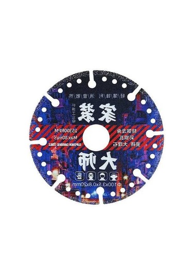 Tongxida 100mm Kesim Aleti: 20mm İç Çap, 0.8mm Kalınlık, Levha/kalem/marble Kesimi, 1 Adet