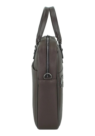 Case Club 2208 Evrak Çantası 15.6 İnç Laptop Bölmeli Omuz Askılı Busines Kahverengi