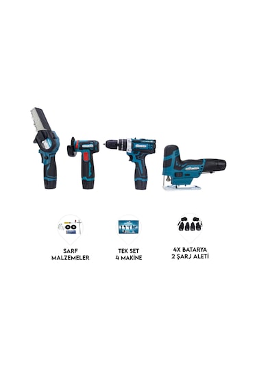 Dawreek MKY12V Mini Dörtlü Set