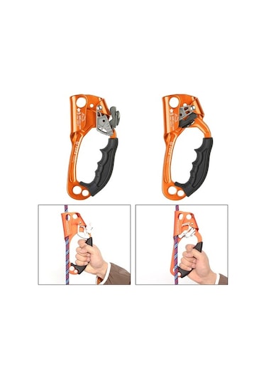 Pazly Açık Hava El Asansörü, 8-12mm Dikey Halatlı Kaya/mağara Tırmanış & Kurtarma Ekipmanı, Çok Renkli Çok Renkli