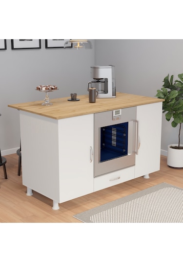 145lik Ankastre Ada, Mutfak Adası, Mutfak Masası, Mutfak Dolabı