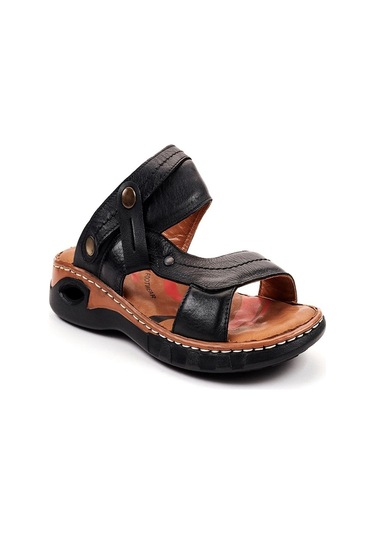 Forelli 40507 Erkek Terlik - Siyah-siyah Siyah