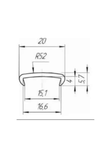 Kronkın 16mm Ldsp İçin Pvc 3m Kenar Bantlı Mobilya Kenarı 229559758 Wenge