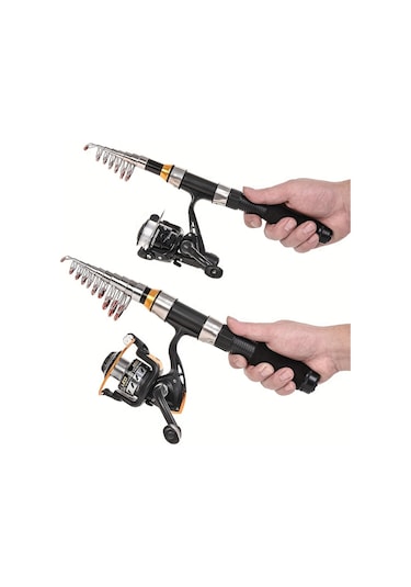 Leofıshıng Taşınabilir Teleskopik Mini Olta 1,5 M 4,92 Ft