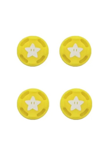 Nintendo Switch/switch Oled /switch Lite Uyumlu 3d Analog Koruyucu Silikon Mario Model-3