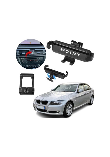 Bmw 3 Serisi 3.16i Araca Özel Cep Telefon Tutacağı Robotik Oynar Başlık 2006-2011 Arası Profesyonel