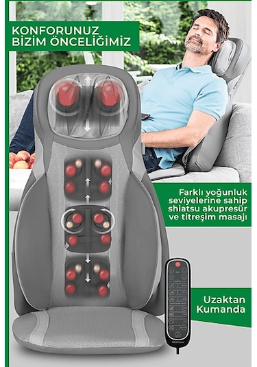 Medısana 88926 Boyun Ovmalı Isıtmalı Masaj Minderi