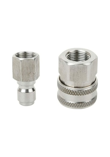 Bloomnest Yüksek Dayanıklılık Adaptör Kiti Basınçlı Yıkama Makinesi Bağlantı Kesme Kiti, 3/8 Dişi Rakor, 5000 Psı