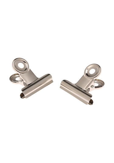 Reedark 6 Adet Metal Gümüş Tırnak Sabitleyici Klampları - C Eğrisi Oluşturucu Tırnak Uzatma Aracı - Fotonlu Lambayla Kullanılabilir