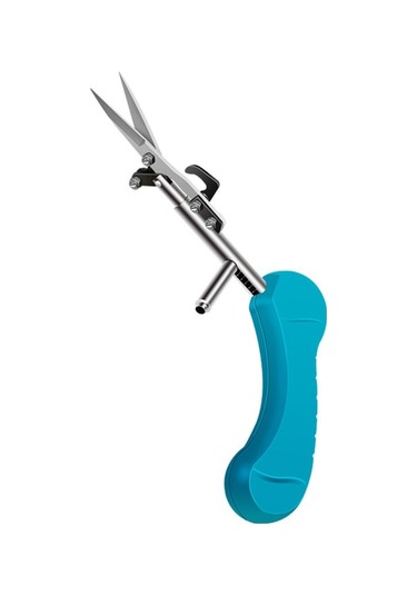 Mavi Karbon Çelik Bahçe Budama Makası - Taze Meyve, Biber, Gül Dalı Kesici Ve Floral Bakımlı El Bıçağı