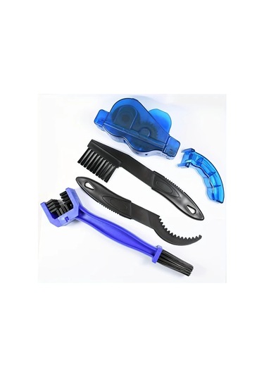 Elmpaly 4'lü Bisiklet Temizlik Seti, Bakım Aletleri Zincir Temizleyici