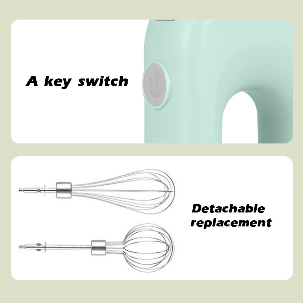 Youmex Ev Fırınlama İçin Kablosuz Elektrikli Krema Çırpıcı - 4 Vitesli, Li-pil, Çıkarılabilir Blender, Pembe Pembe