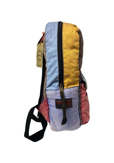 Kaliteli Vintage Tek Gözlü Disayn Sırt Gezi Çantası Kc Harley Bag 5097 Mavi