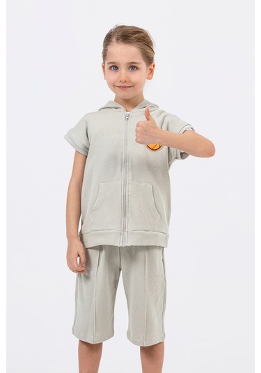 Erkek Çocuk Waffle Kumaş 3'lü Takım 001