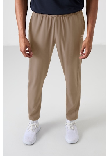 Tommy Life Bej Polyester İnce Yumuşak Comfort Fit Erkek Eşofman Alt - 82119 Bej