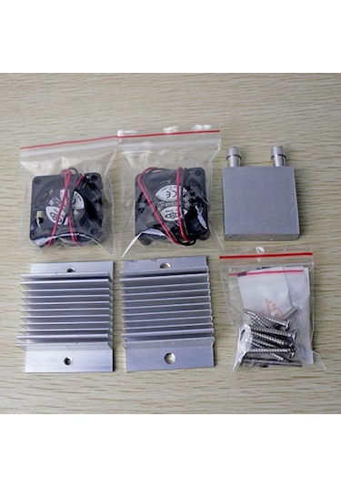 Dıy Kitleri Termoelektrik Peltier Soğutma Soğutma Sistemi Su Soğutma + Fan + 2 Adet Tec1-12706 Soğutucular