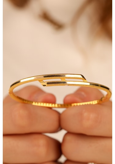 Çiğdem Gürel Kuyumculuk 8 Ayar 4 Gram Modern Model Ajda Kadın Altın Bilezik