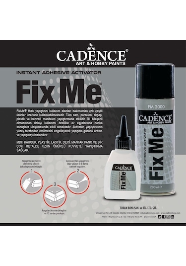 FİX ME HIZLI YAPIŞTIRICI 50+200 ML