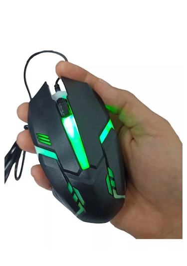 Revenge Thunder Rgb Kablolu 7 Renk Modu Gaming Oyuncu Mouse Optik