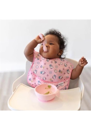 Bumkins Superbib Önlük 3'lü Paket - Hello Kitty Çok Renkli