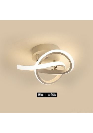 Opulentliving 110v Siyah 3 Yapraklı Tavan Lambası - Sıcak Işık, Koridor & Yatak Odası İçin Optimal Kullanım Siyah