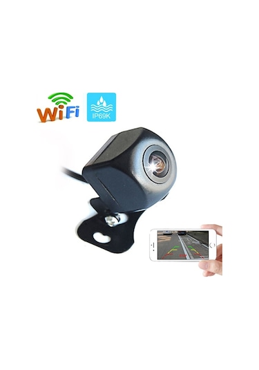 Sones A2157 Araba Wifi Ters Dikiz Büyük Geniş Açı Yıldız Işığı Gece Görüş Sağ Kör Nokta Kamerası