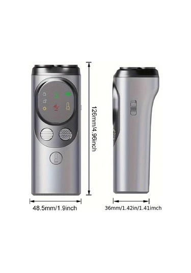 Willowhaven Taşınabilir Otomatik Köpek Kovucu Cihaz Siyah Akıllı Frekans Dönüşümlü Usb Şarjlı Abs Malzeme Uzaktan Kumandalı