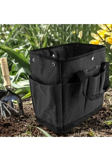 Dokuma Bahçe Alet Çantası - Bahçecilik Depolama Aracı