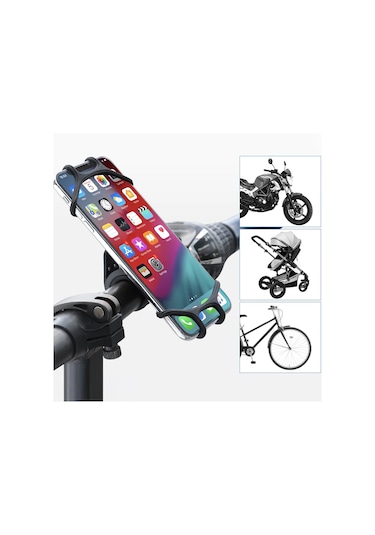 Bisiklet Scooter Gidona Uyumlu Telefon Tutucu
