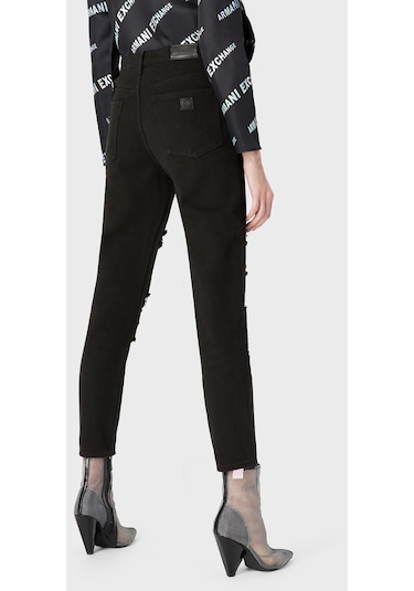 Armani Exchange Kadın Kot Pantolon 3ryj51 Y1hrz 1200 Siyah Armani Exchange Kadın Kot Pantolon 3ryj51 Y1hrz 1200 Siyah