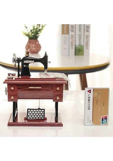 Ulzyvf Klasik Dikiş Mak. Müzik Kutusu - Çocuklar İçin Keyifli Ve Kompakt Hediye