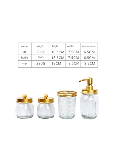 Xurunkeji Banyo Aksesuarları Seti 4 Parça - Losyon Sabunluk, 2 Pamuklu Çubuk Tutucu Ve Diş Fırçası Tutucu Siyah Siyah