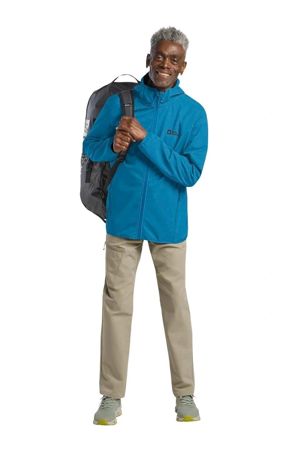 Jack Wolfskın Jack Wolfskin Bornberg Hoody Erkek Mavi Softshell 8026 Mavi