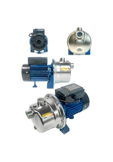 Staxx Jet100x Bakır Sargılı 4bar Paslanmaz İnox Gövdeli Jet 1hp