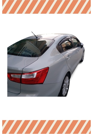 Kıa Rio Sedan 2011-2017 Modellerine Özel 4'lü Mügen Tip Cam Rüzgarlığı