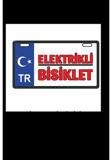 Sevenkardeşler Mavi Elektrikli Bisiklet E-bike Plakalık Çok Renkli