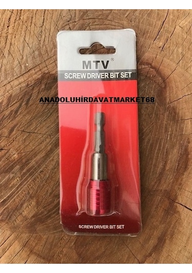 Mtv Manyetik Bits Uzatma Ucu Bits Adaptörü Yaylı 60Mm