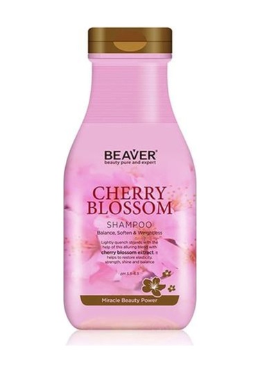 Beaver Cherry Blossom Shampoo Kiraz Ağacı Özlü Şampuan 350 ML
