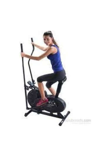 Eliptik   Bisiklet Keçesi Beyaz - Siyah