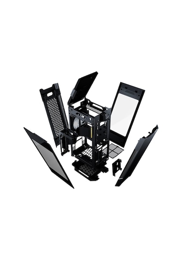 Phanteks Evolv Shift 2 Temperli Cam Bilgisayar Kasası Siyah