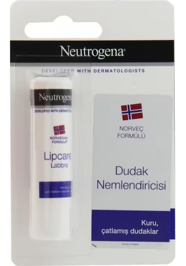 Neutrogena Norveç Formülü Çatlamış Kuru Dudaklar için Dudak Bakım Kremi