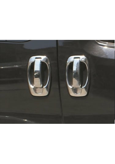 Fiat Fiorino 2'Li Krom Set Yan Kapı Çıtası Ve Kapı Kolu Kromu N11.2182