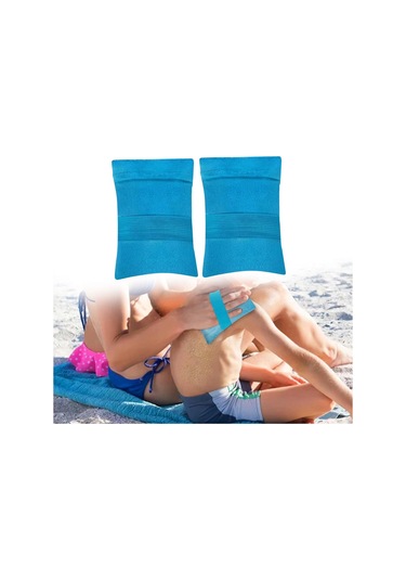 Dolıty 2x Kum Temizleme Çantası Açık Hava Su Küçük-mavi MAvi