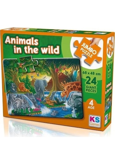 Ks Puzzleanimals In The Wild Jumbo Puzzle
