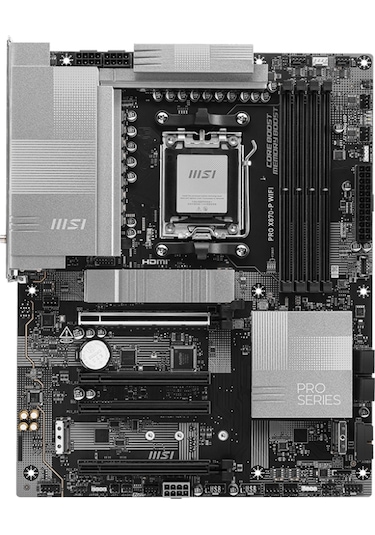 MSI PRO X870-P WIFI AMD X870 8200 MHz (OC) DDR5 Soket AM5 ATX Anakart