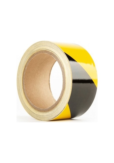 Vodaseal Pvc İşaretleme Bandı Sarı Siyah 50mmx30mt