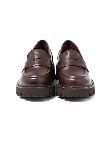 Marrone Sneaker Günlük Kadın 25k11516 Vergelio Skin Marrone